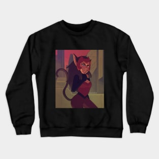 Totally Catra (with Background) Crewneck Sweatshirt